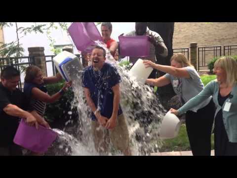 LifeCenter Executive Director, Barry Massa, Takes the ALS Ice Bucket Challenge - Slowmo