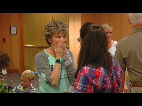 Donor family meets liver recipient for 1st time
